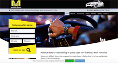 Desktop Screenshot of millbeckmotors.co.uk